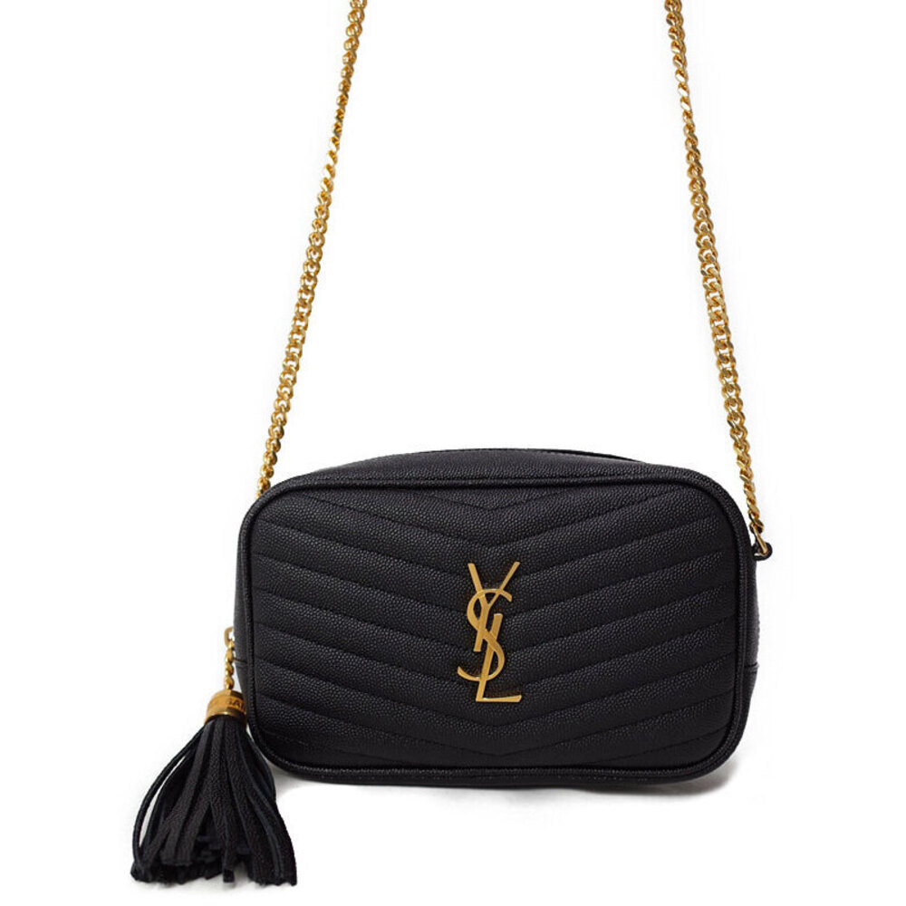 SAINT LAURENT Paris Fringe Saint Paris Lou Bag Shoulder